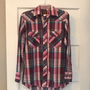 🔥Rare red pearl snap!! Vintage, trucker, rockabilly 🔥